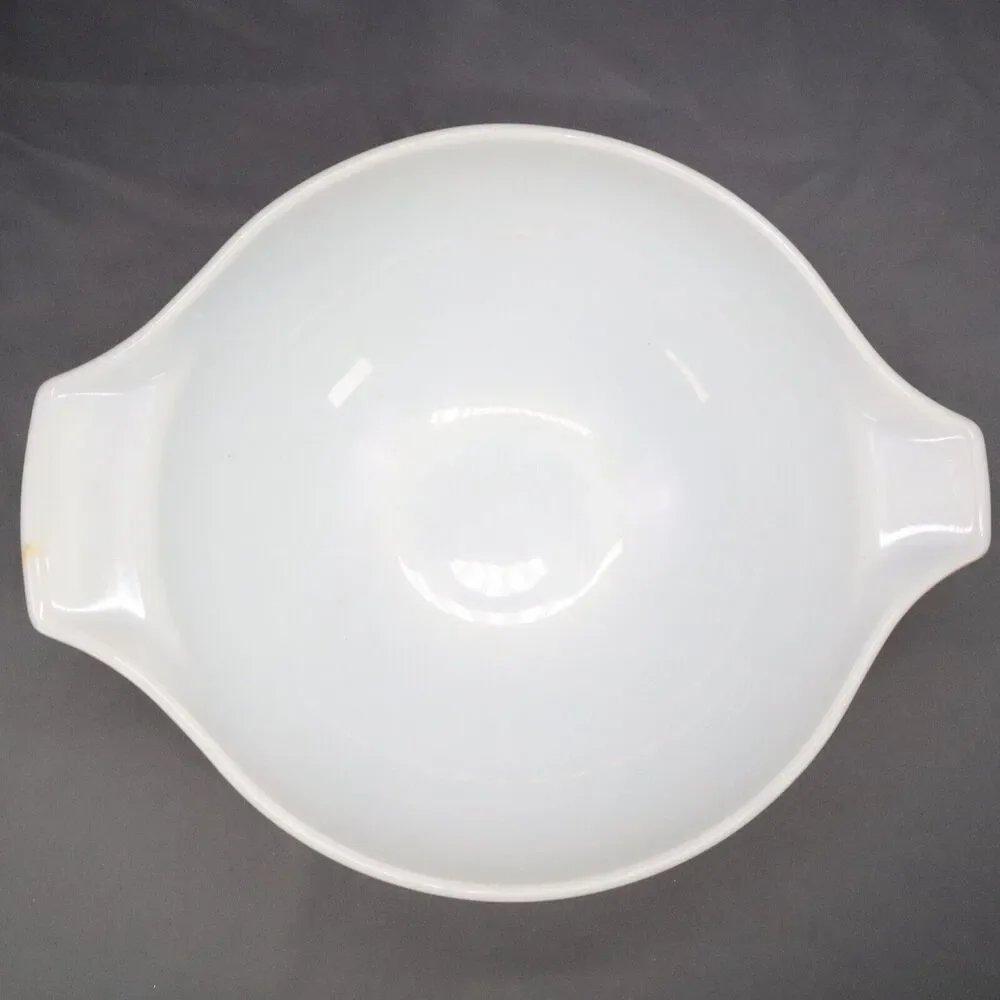 Pyrex Large Bowl 4 qt brown Early American Design in Gold